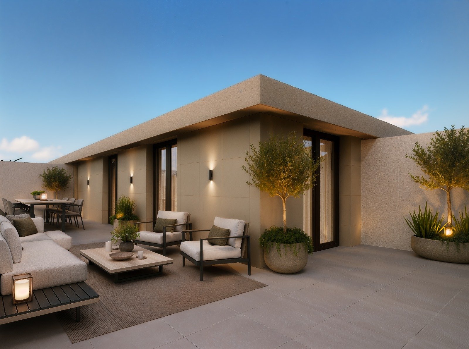 Render de la terraza
